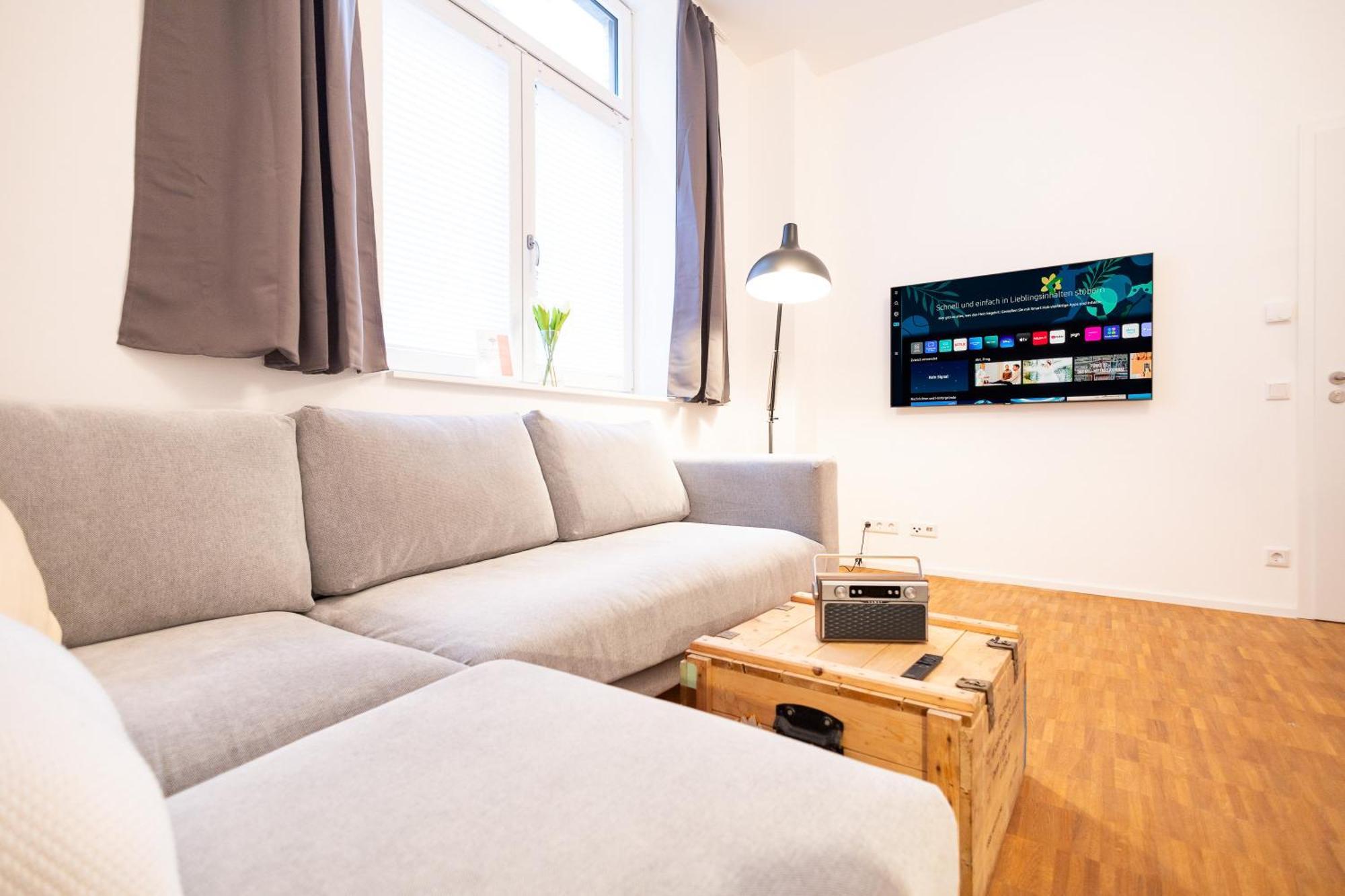 Ko-Living - Beatles Und Banksy Suites & Studios Am Eselsbrunnen - Altstadt - Kueche Halle  Eksteriør bilde