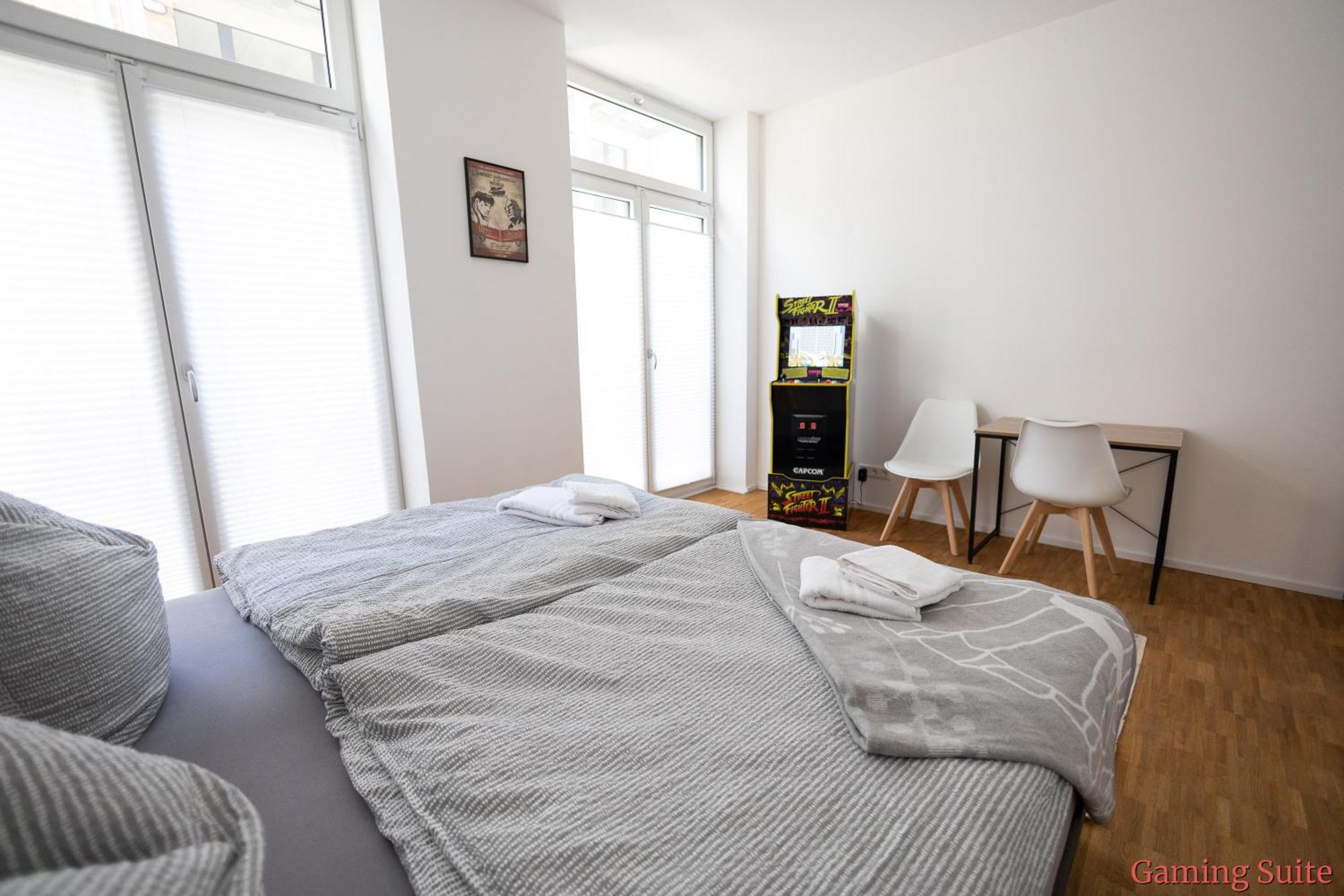 Ko-Living - Beatles Und Banksy Suites & Studios Am Eselsbrunnen - Altstadt - Kueche Halle  Eksteriør bilde